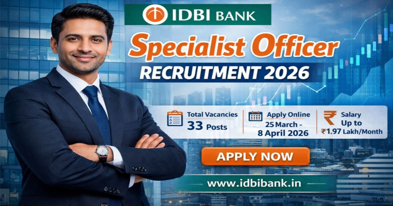 IDBI Bank SO Recruitment 2026