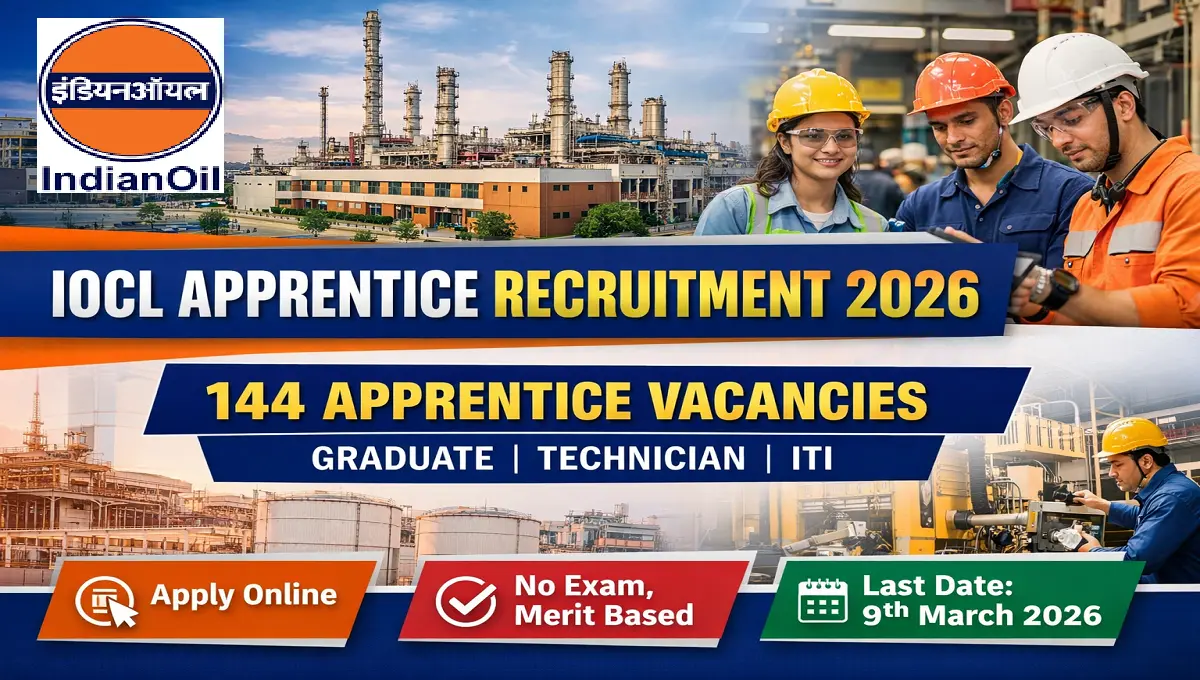 Indian Oil Apprentice Recruitment 2026
