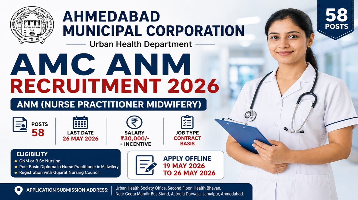 AMC ANM Recruitment 2026