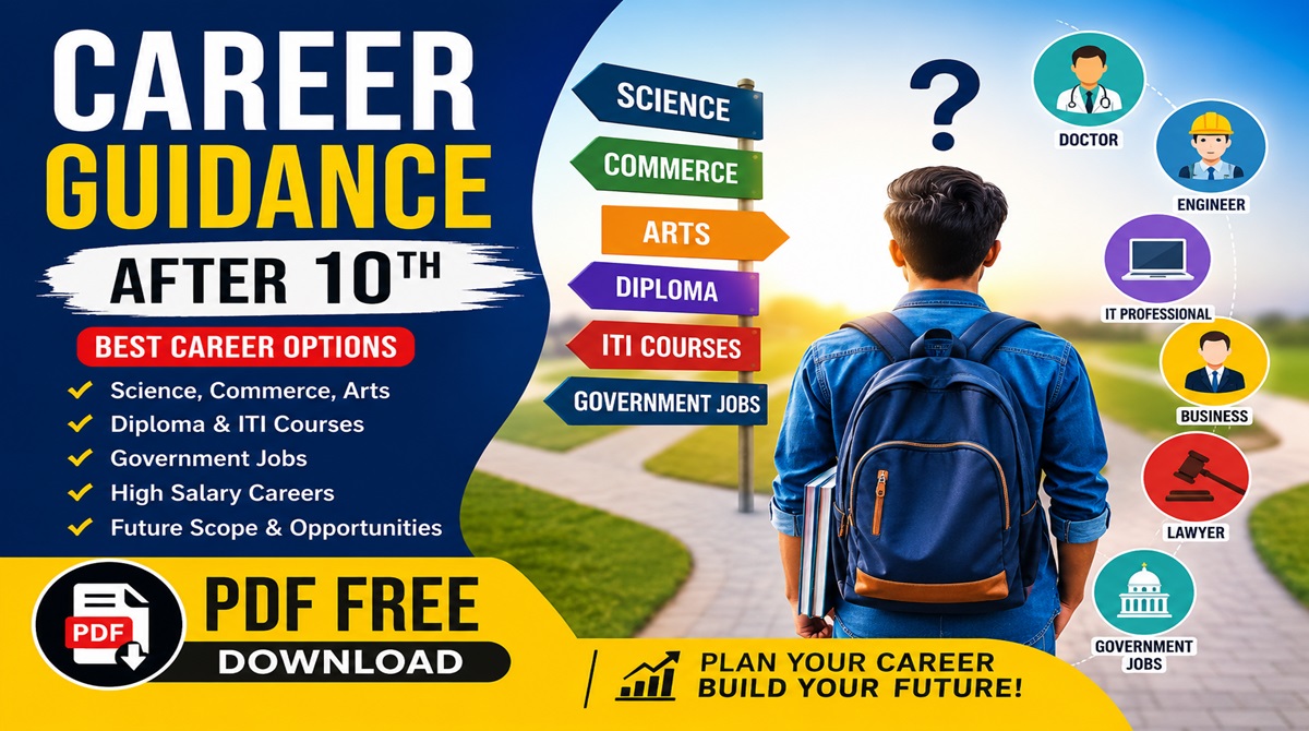 Career Guidance After 10th PDF Free Download