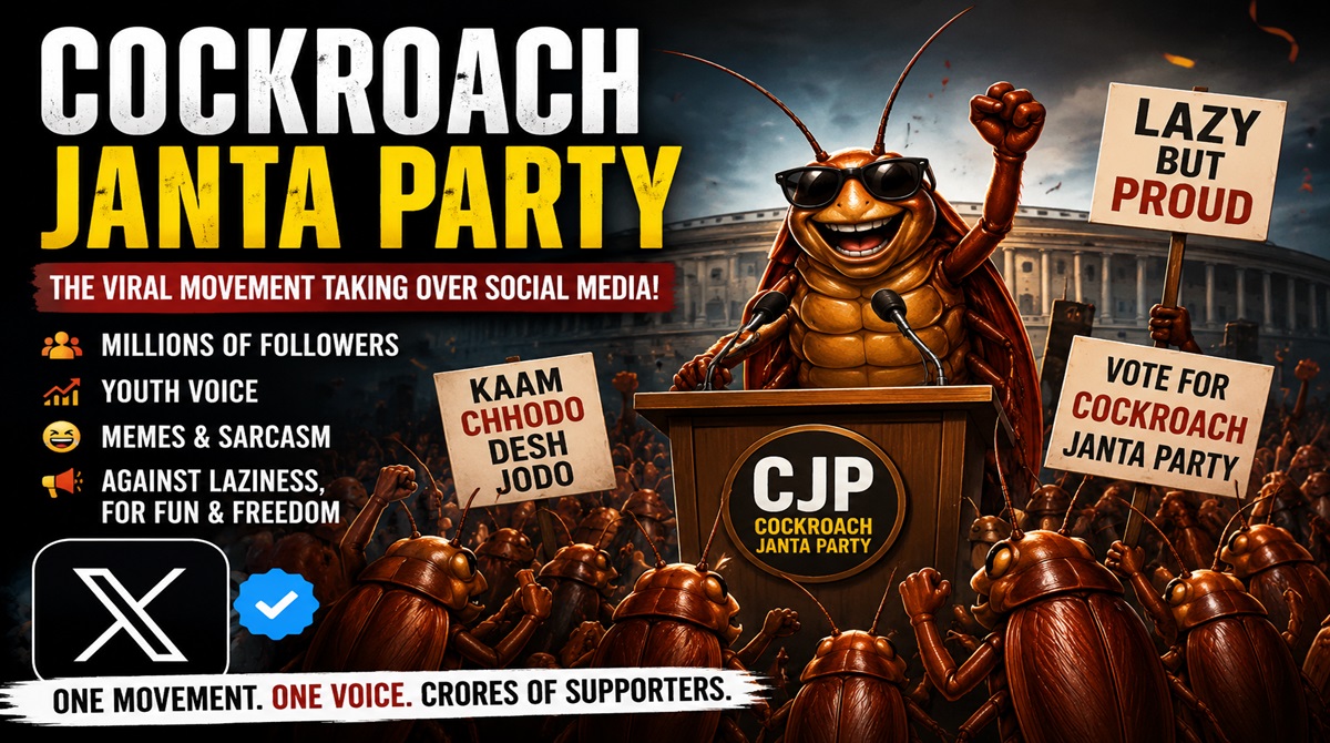 Cockroach Janta Party Goes Viral in India