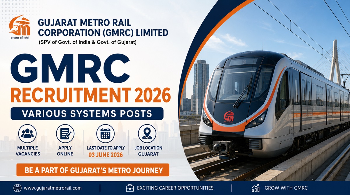 GMRC Recruitment 2026