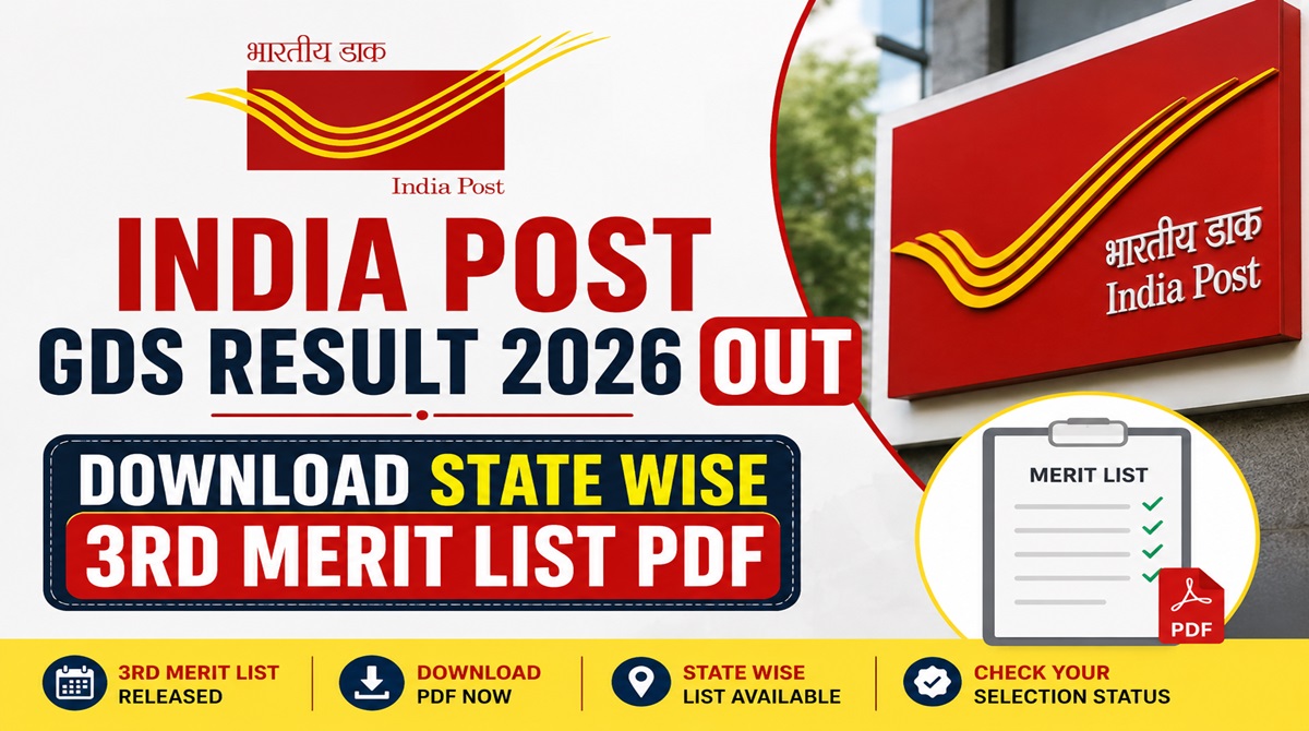 India Post GDS Result 2026