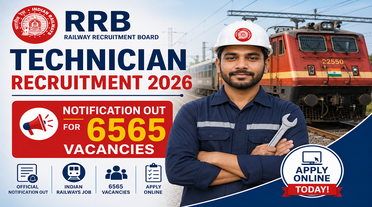 RRB Technician Recruitment 2026