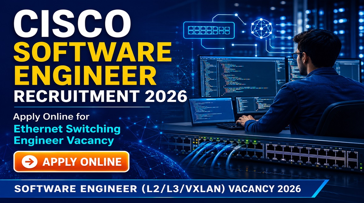 Cisco Software Engineer Recruitment 2026