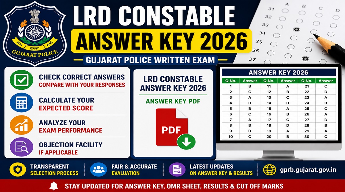 LRD Constable Answer Key 2026